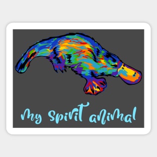 Platypus Spirit Animal Sticker